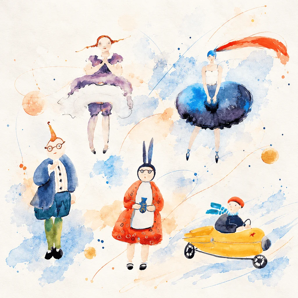 Fantasy Characters in Surreal Illustration — collection by Olga Sova
