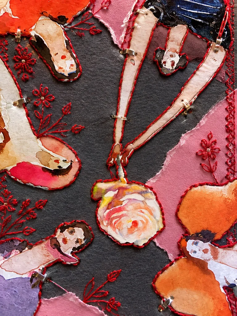Bound by the Rose — print by Olga Sova