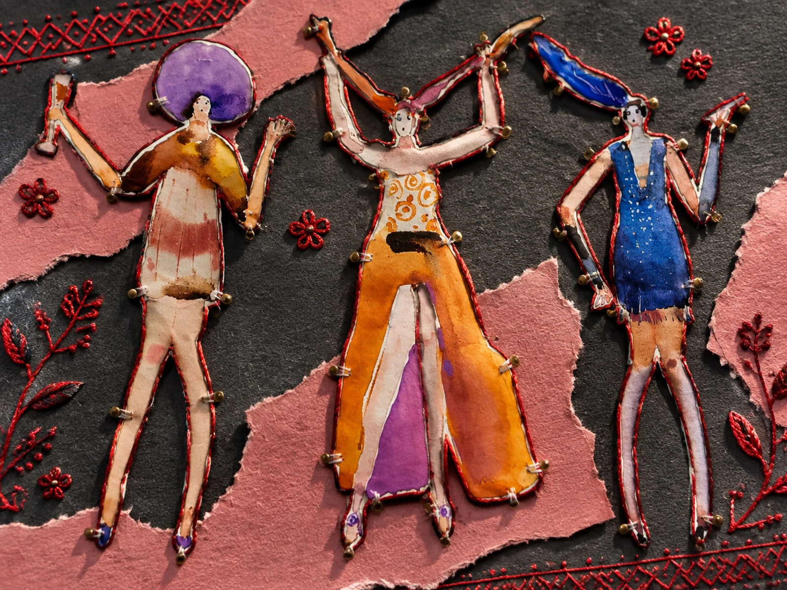 Celebration in Color — print by Olga Sova