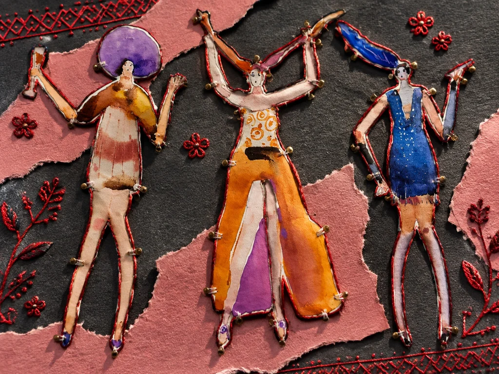 Celebration in Color — print by Olga Sova