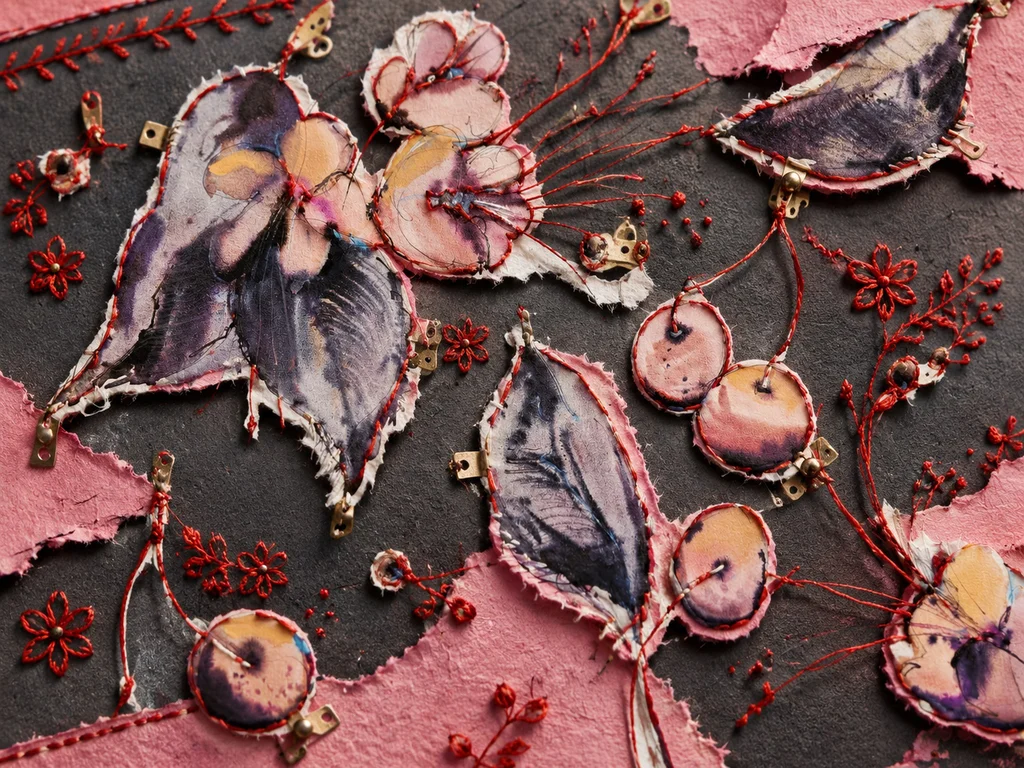 The Secret Life of a Cherry — print by Olga Sova