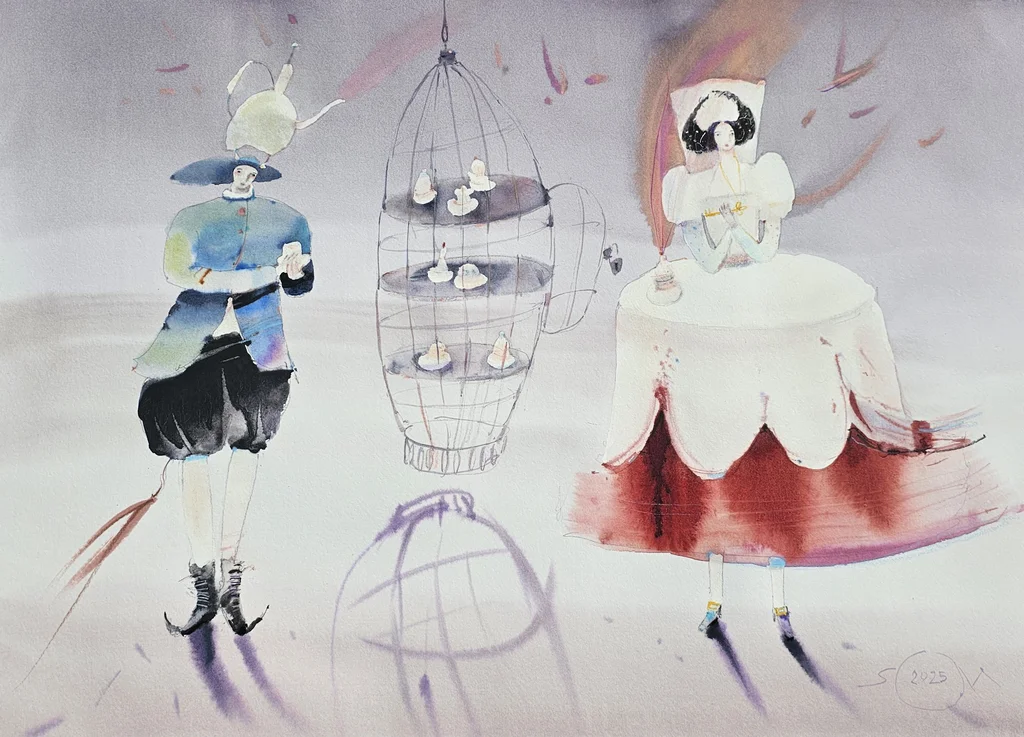 Lyrical Beings - 1 by Olga Sova