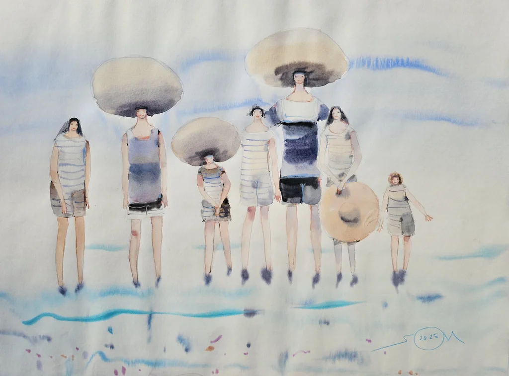 Lyrical Beings - 2 by Olga Sova