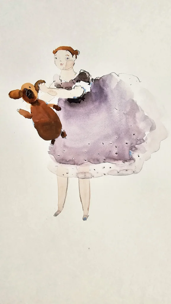 Figures from Childhood - 8 by Olga Sova