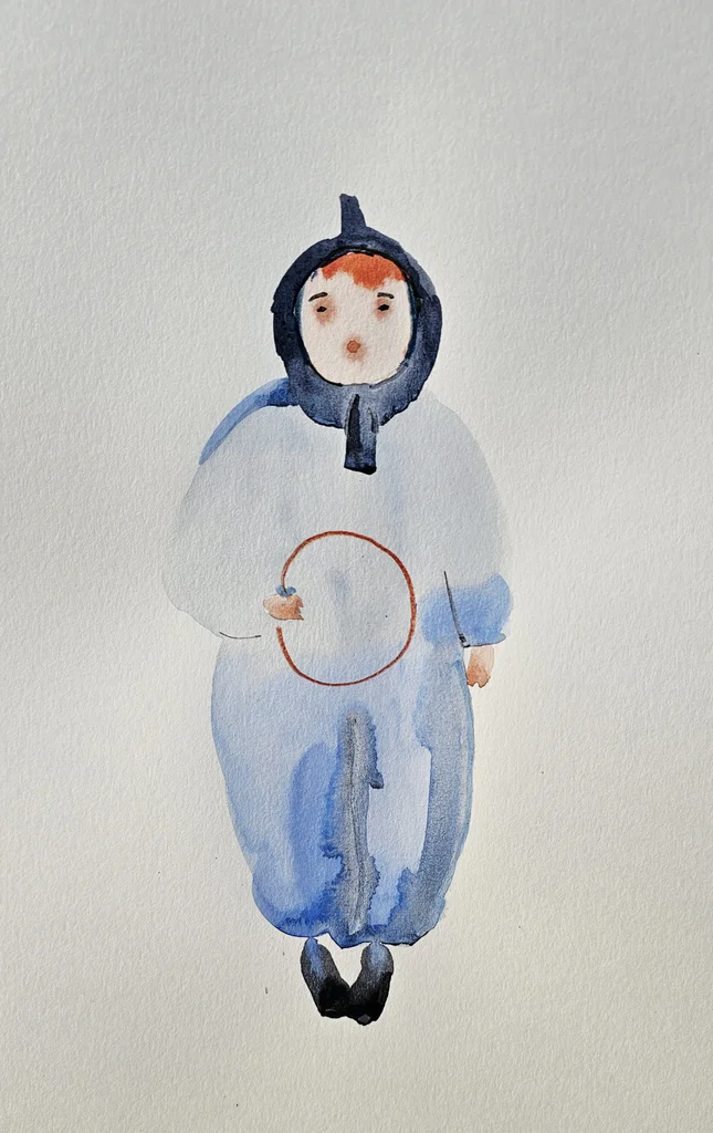 Figures from Childhood - 5 by Olga Sova