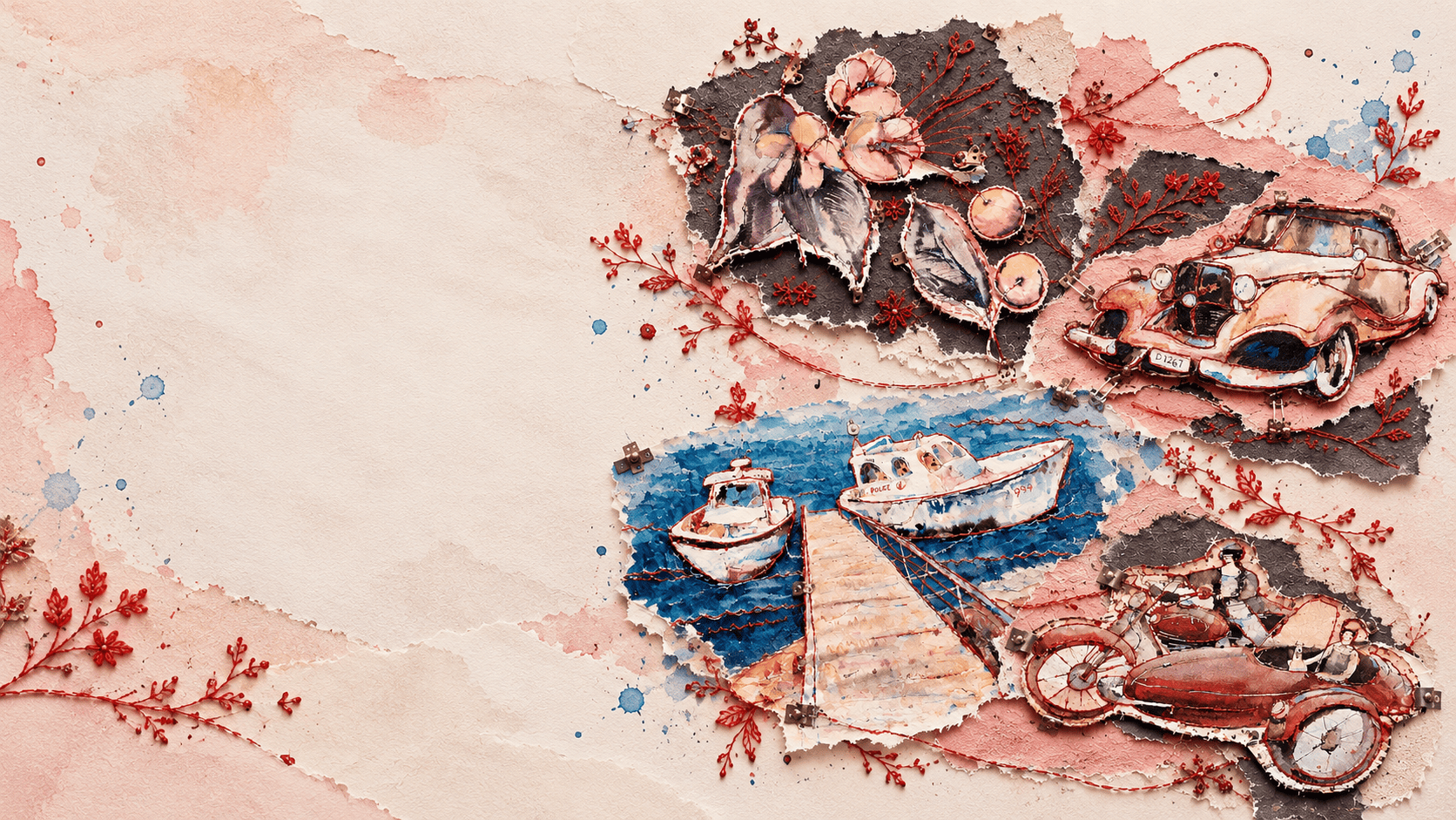 Echoes in Collage - Art Prints — collection by Olga Sova
