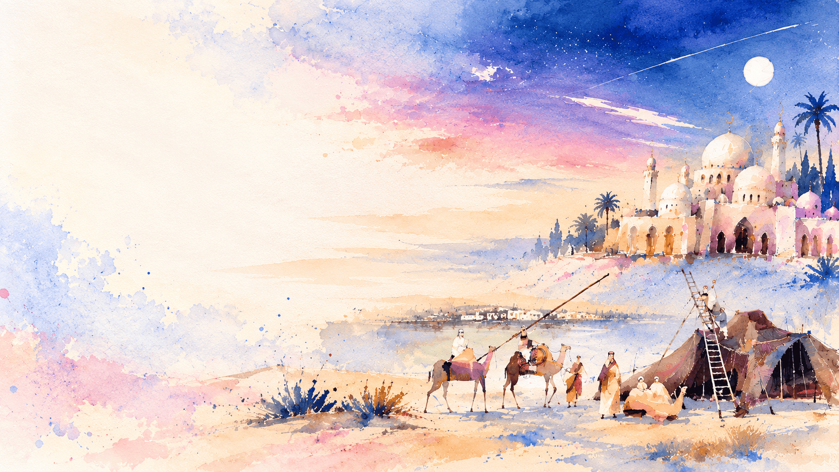 Desert Watercolor Surrealism — collection by Olga Sova